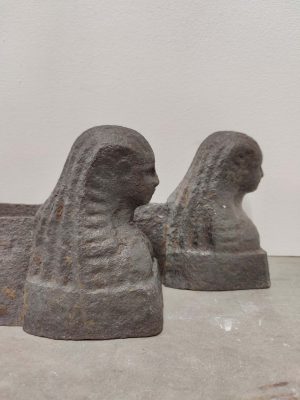 Andirons / Fire Dogs, Sphinx