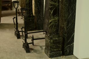 Monumental Dutch Fireplace Mantel in Monumental Neo-Renaissance Style