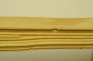 Antique Yellow Limestone Fireplace from France, 19th Century