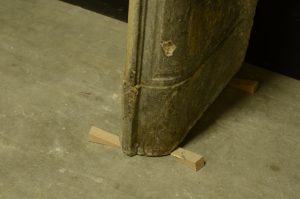 Antique Limestone Fireplace, 18th Century Louis XV, France