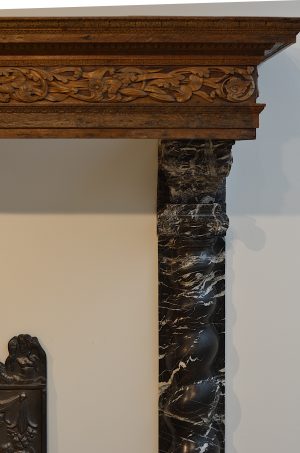 Unique 17th Century Baroque Dutch Fireplace