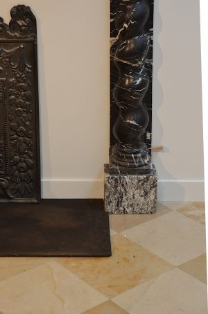 Unique 17th Century Baroque Dutch Fireplace