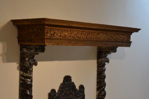 Unique 17th Century Baroque Dutch Fireplace
