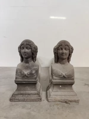 Josephine Andirons / Fire Dogs