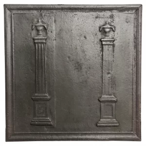 Antique Fireback / Backsplash, Pillars of Freedom