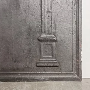 Antique Fireback / Backsplash, Pillars of Freedom