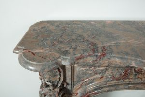 Stunning Rococo Style Fireplace Mantel