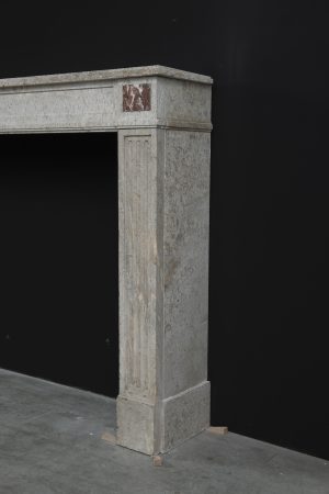 Large French Fireplace Mantel, Louis XVI Style