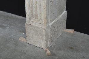 Large French Fireplace Mantel, Louis XVI Style