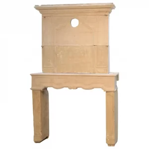 Antique Fireplace with Trumeau from France