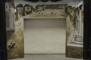 Rare Black Marble Fireplace, 19th Century