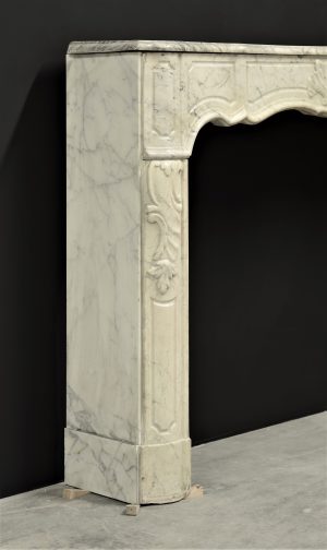 French Régence Fireplace Mantel, 18th Century