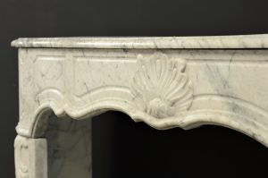 French Régence Fireplace Mantel, 18th Century
