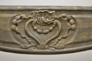 French Louis XV Fireplace Mantel