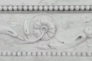 Superb Antique Fireplace Mantel in Louis XVI Style