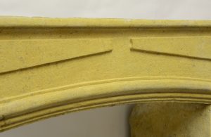 Limestone Louis XIV Fireplace Mantel