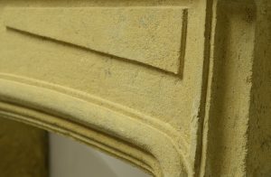 Limestone Louis XIV Fireplace Mantel