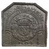 Antique Fireback / Backsplash, Coat of Arms Dated 1603
