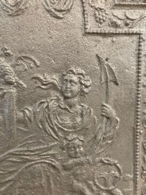 Antique Fireback / Backsplash, The Devil