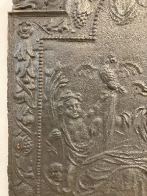 Antique Fireback / Backsplash, The Devil