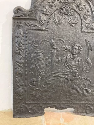 Antique Fireback / Backsplash, The Devil