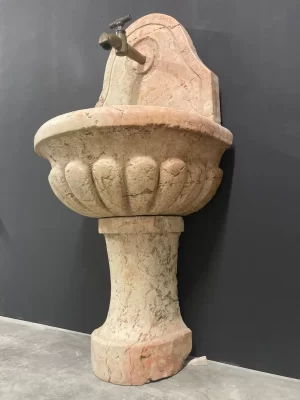 Antique Italian Marble Fountain