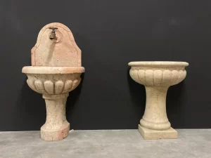 Antique Italian Marble Fountain