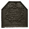 Antique Fireback or Backsplash with Coat of Arms