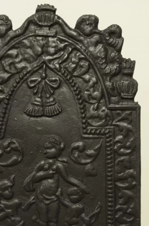 Beautiful Cast Iron Fireback or Backsplash