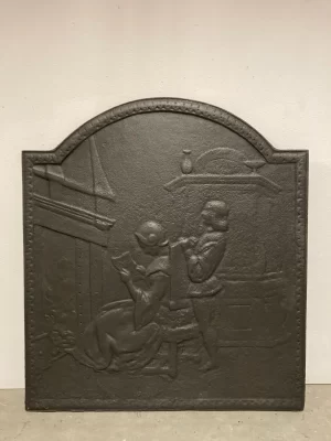 Fireback / Backsplash, Mother and son