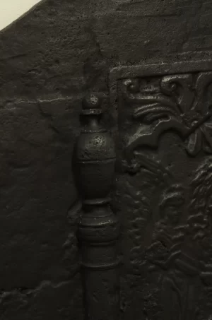 17th Century Antique Fireback / Backsplash Dated 1617