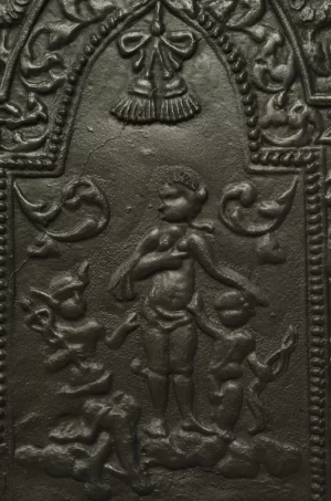 Beautiful Cast Iron Fireback or Backsplash