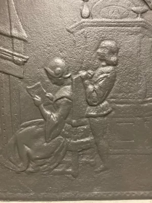 Fireback / Backsplash, Mother and son