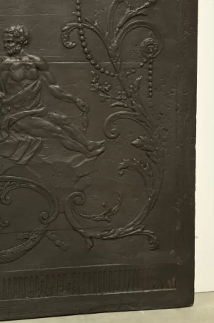 Antique Fireback/ Backsplash "Hercules and Omphale"
