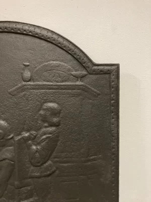 Fireback / Backsplash, Mother and son