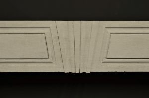 George II Limestone Fireplace Mantel, 18th Century