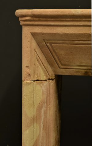 Antique French Fireplace in Sandstone