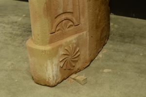 Antique French Fireplace in Sandstone