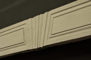 George II Limestone Fireplace Mantel, 18th Century