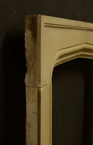 Antique Tudor Style Fireplace Mantel