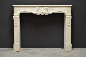 20th Century French Fireplace Mantel