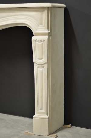 20th Century French Fireplace Mantel