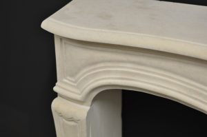 20th Century French Fireplace Mantel