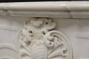 Perfect Petite Fireplace Mantel, Louis XV Style