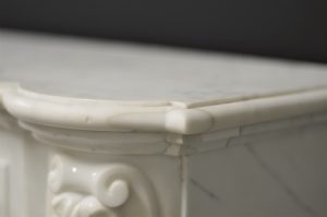 Perfect Petite Fireplace Mantel, Louis XV Style