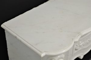 Perfect Petite Fireplace Mantel, Louis XV Style