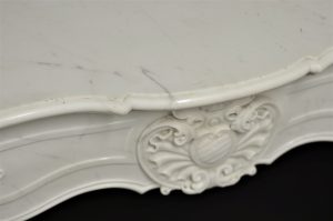 Perfect Petite Fireplace Mantel, Louis XV Style