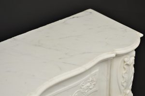 Perfect Petite Fireplace Mantel, Louis XV Style