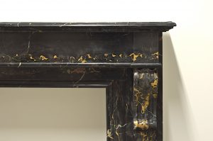 Portoro Marble Fireplace Mantel