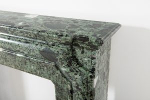 Suprising Green Breche Marble Fireplace Mantel